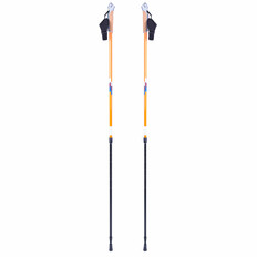 Kijki Nordic Walking inSPORTline Potosi ∙ regulacja 82-135 cm ∙ system Antishock ∙ odblask ∙ wymienne nasadki
