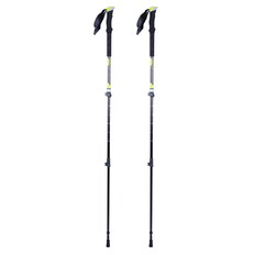 Kijki trekkingowe inSPORTline Mirador Pair ∙ aluminiowe ∙ anti-shock ∙ piankowe uchwyty ∙ lekkie 570 g