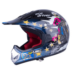 Młodzieżowy kask motocyklowy W-TEC V310 enduro