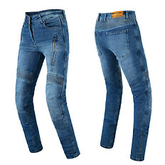 Damskie jeansy motocyklowe W-TEC Arikaro Lady ∙ norma EN 17092 AA ∙ wyjmowane ochraniacze CE ∙ system AirVent