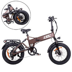 Składany rower elektryczny typu fat bike inSPORTline ISL Baxom Lite 720Wh 20