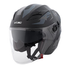 Kask motocyklowy otwarty z blendą przeciwsłoneczną W-TEC Barcela Vermella