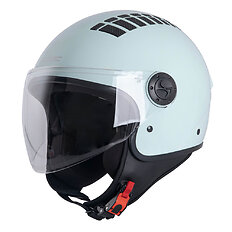 Kask motocyklowy otwarty W-TEC Baraldo Menta ∙ homologacja ∙ wizjer podnoszony ∙ wentylacja ∙ wyściółka zdejmowana