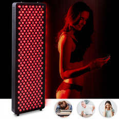 Panel terapeutyczny LED inSPORTline Tugare ∙ 300 diod RED + NIR ∙ pilot + timer ∙ montaż ścienny / stojący