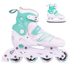 Regu­lo­walne łyżworolki / łyżwy inSPORTline Mintero ∙ 2w1 ∙ unisex ∙  MicroLock ∙ AdjusTouch ∙ Safety Ankle