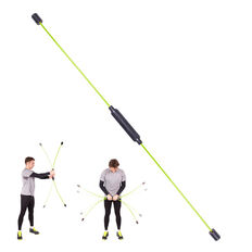 Drążek drgający (Flexi-Bar Easy) inSPORTline ∙ 160 cm ∙ włókno szklane ∙ niska trudność ∙ wzmacnia plecy, brzuch, mięśnie