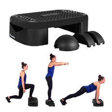 Wielofunkcyjny step do aerobiku inSPORTline Multifun ∙ z platformą balansu ∙ 3,6 kg ∙ antypoślizgowy ∙ stabilne nóżki ∙ nośność 200 kg
