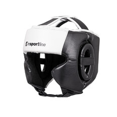 Kask bokserski inSPORTline Truluck ∙ wyściółka pochłaniająca uderzenia ∙ otwory na uszy ∙ do treningu ∙ pasek pod brodą