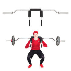 Gryf olimpijski do przysiadów inSPORTline Barsap 220 cm ∙ 50 mm ∙ 22,5 kg ∙ udźwig 317 kg