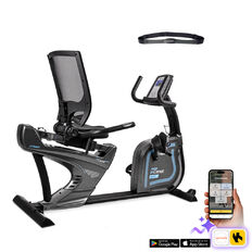 Profesjonalny rower rehabilitacyjny poziomy inSPORTline inCondi R600i ∙ nośność 200 kg ∙ system BeltDrive ∙ 32 stopnie obciążenia ∙ aplikacje mobilne