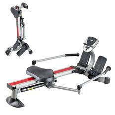 Wioślarz treningowy inSPORTline Power Master X ∙ hydrauliczny system oporu ∙ 12 poziomów oporu ∙ płynny ruch ∙ uchwyt na tablet ∙ LCD