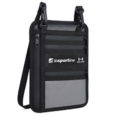 Podróżny portfel na dokumenty inSPORTline Tahopa 14,5x19,5 cm ∙ ochrona RFID ∙ wodoodporne zamki ∙ karabińczyk ∙ odpinany pasek