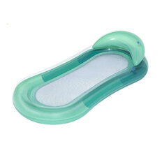 Dmuchany leżak wodny Bestway Aqua Lounge 160 x 84 cm ∙ nośność 90 kg ∙ dno z siatki ∙ wygodne oparcie pleców