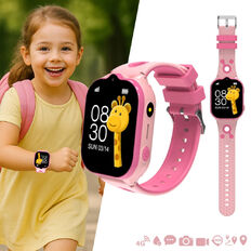 Smartwatch inSPORTline Melino dla dzieci z SIM GPS 4G LTE IP67 i przyciskiem SOS nowoczesne funkcje