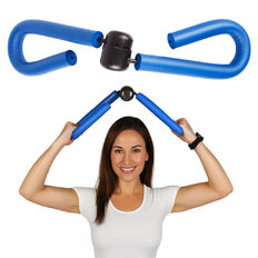 Motylek / agrafka do ćwiczeń fitness inSPORTline Body Trimer ∙ uniwersalny wzmacniacz ud, ramion, klatki ∙ piankowe uchwyty