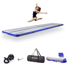 Ścieżka akrobatyczna Airtrack inSPORTline Airstunt 500x100x10 cm ∙ z pompką elektryczną ∙ nośność 850 kg ∙ wodoodporna ∙ torba w zestawie