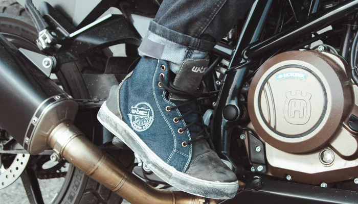Krótkie buty motocyklowe