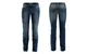 Damskie motocyklowe jeansowe spodnie