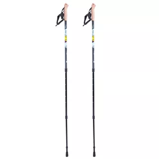 Kijki walkingowe inSPORTline Hiker ∙ 65–135 cm ∙ system Antishock ∙ karbonowe ∙ amortyzacja