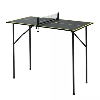Stół do tenisa stołowego mini Joola ∙ lekki 5,7 kg ∙ składany ∙ MDF 11 mm ∙ z siatką ∙ dla dzieci i rekreacji ∙ przenośny - Ciemny szary
