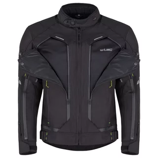 Kurtka motocyklowa W-TEC Progair - Czarny-fluo