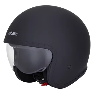 Kask motocyklowy otwarty W-TEC Valkorne Noir ∙ blenda przeciwsłoneczna ∙ wysokie bezpieczeństwo ECE ∙ wydajna wentylacja