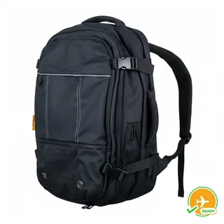 Plecak podróżny inSPORTline Wingmate 33–50 l ∙ regulowana pojemność ∙ otwarcie jak walizka ∙ kieszeń na laptopa 17,3" ∙ kabel do powerbanka