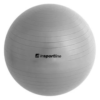 Piłka gimnastyczna / fitness do ćwiczeń Top Ball inSPORTline 85 cm ∙ nośność 600 kg ∙ antypoślizgowa powierzchnia - Szary
