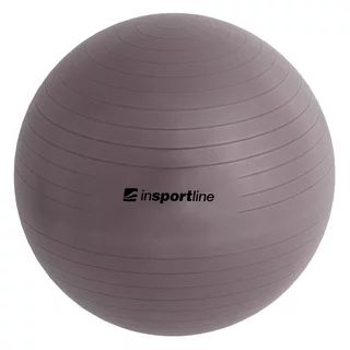 Piłka gimnastyczna / fitness do ćwiczeń Top Ball inSPORTline 85 cm ∙ nośność 600 kg ∙ antypoślizgowa powierzchnia - Ciemny szary
