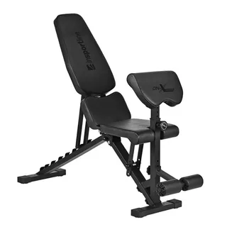 Wielofunkcyjna ławka fitness inSPORTline ON-X AB10 ∙ regulowana 8-pozycji ∙ modlitewnik ∙ składana konstrukcja