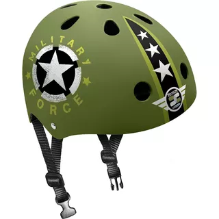 Kask dziecięcy Freestyle Skids Control Military - OUTLET