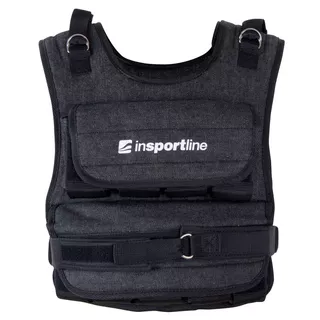 Kamizelka z obciążeniem (1-20 kg) ∙ inSPORTline LKW-1060 ∙ z elementami odblaskowymi, kieszeniami, regulowana