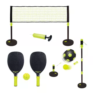 Zestaw gier 3w1 pickleball, tetherball, kickball inSPORTline CS190 - OUTLET