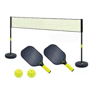 Zestaw do pickleballu inSPORTline RPS300 ∙ 2 rakietki ∙ 2 piłki ∙ siatka regulowana ∙ wytrzymały materiał