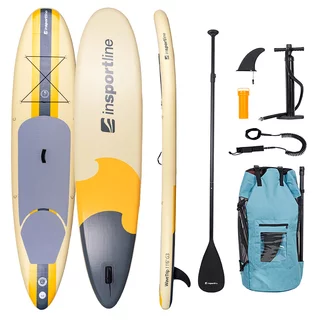 Paddleboard deska SUP z akcesoriami 350 cm inSPORTline WaveTrip 11'6" G3 - Żółty