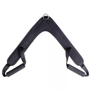 Uchwyt do ćwiczeń brzucha inSPORTline AB Crunch Harness ∙ szelki z piankowymi uchwytami ∙ metalowy pierścień ∙ do maszyn treningowych