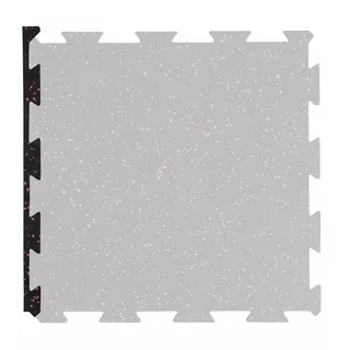 Krawędź maty pod sprzęt inSPORTline Puzeko 50x50x0,5 cm - czarny - wariant A
