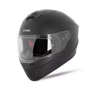 Kask motocyklowy turystyczny pełny W-TEC Buenaventa - Czarny matowy