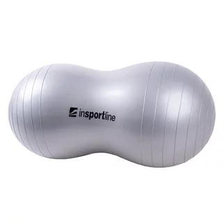 Piłka gimnastyczna / „fasolka” inSPORTline Peanut 50 cm · rehabilitacyjno-treningowa · z pompką · nośność 250 kg