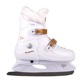 Łyżwy dziecięce z ciepłym kożuszkiem inSPORTline Kira Pro ∙ komfort termiczny ∙ MicroLock ∙ ComfortFit ∙ Safety Ankle
