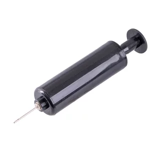 Pompka ręczna inSPORTline Blakpump ∙ do nadmuchiwania piłek ∙ ultra lekka 33 g ∙ ergonomiczna ∙ z igłą w uchwycie ∙ odporna na uszkodzenia