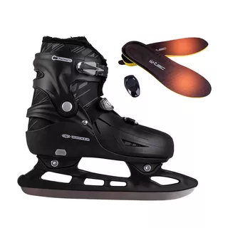 Łyżwy z wkładkami grzejącymi WORKER Niorto Karpatos ∙ zasilanie USB ∙ ComfortFit ∙ Thermo Fit ∙ AdjusTouch