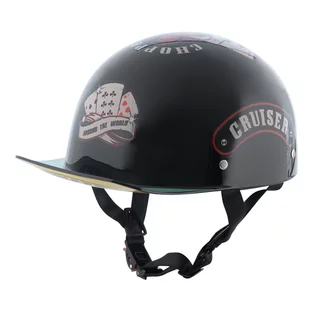 Kask motocyklowy otwarty retro W-Tec Skarim ∙ styl vintage ∙ lekka konstrukcja