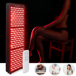 Panel LED do terapii światłem inSPORTline Lustar ∙ 300 diod ∙ 6 trybów ∙ 450 W ∙ światło czerwone+NIR