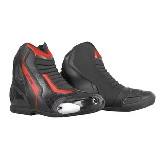 Męskie buty motocyklowe W-TEC GlamCE - Czarno-czerwony