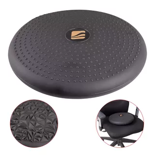 Poduszka masująca premium inSPORTline Bumy Sitpad Deluxe ∙ ø 33 cm ∙ wys. 6 cm ∙ max. 300 kg ∙ regulowana twardość ∙ PVC