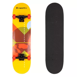 Deskorolka inSPORTline Croskull ∙ klasyczna 31" ∙ łożyska ABEC 7 ∙ koła 95A ∙ deck z 7 warstw klonu ∙ wytrzymałość 150 kg ∙ lekka 2,2 kg