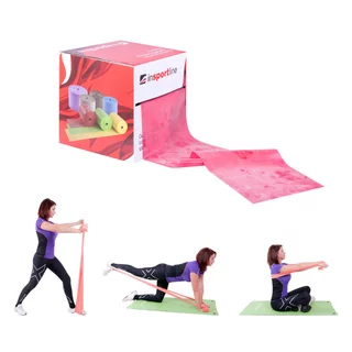 Taśma oporowa / ekspander do ćwieczeń inSPORTline Morpo Roll 45 Medium ∙ 14 cm ∙ opór 2 kg
