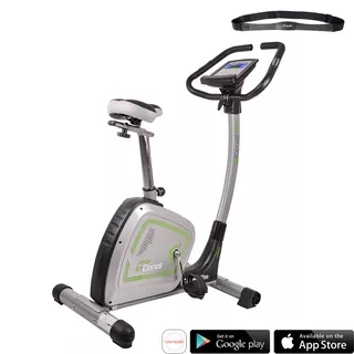Rower treningowy pionowy inSPORTline inCondi UB60i ∙ pas piersiowy ∙ nośność 150 kg ∙ HRC ∙ 32 poziomy oporu ∙ aplikacje Zwift / Kinomap - Szary