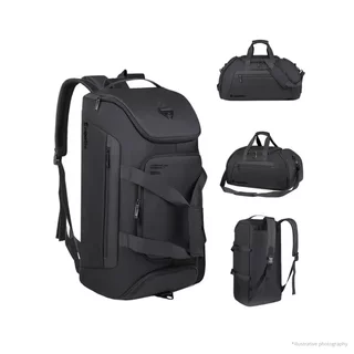 Wodoodporny plecak i torba treningowa 2w1 inSPORTline Fursio ∙ 40 l ∙ PU 600D ∙ oddzielna komora na buty ∙ kieszeń na mokre ubrania